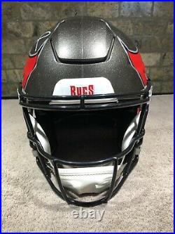 Tom Brady Signed Tampa Bay Buccaneers Speedflex Helmet. Fanatics. READ
