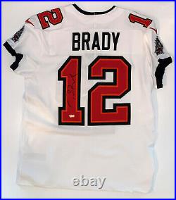 Tom Brady Signed Tampa Buccaneers Authentic Elite autographed jersey Fanatics