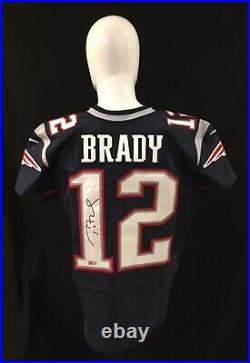 Tom Brady TEAM ISSUED New England PATRIOTS Autographed Jersey