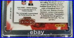 Tom Brady TRUE ONE OF ONE 2020 Honors Signatures Auto Buccaneers #1/1! GOAT