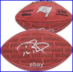 Tom Brady Tampa Bay Buccaneers Autographed Duke Showcase Football