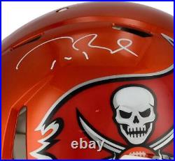 Tom Brady Tampa Bay Buccaneers Autographed Riddell Flash Speed Authentic Helmet