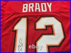 Tom Brady Tampa Bay Buccaneers Autographed SUPER NICE Custom Jersey With COA