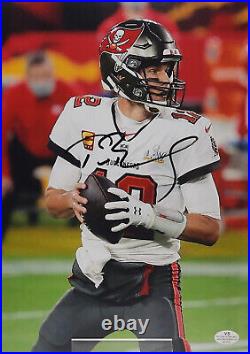 Tom Brady Tampa Bay Buccaneers Original High Quality Signed Photo WithCOA