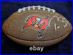 Tom Brady Tampa Patriots Hand Signed Autographed ESPN Football with Lifetime COA