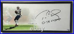 Tom Brady The Show Framed Autograph TriStar Authentication /51 5x SB Champ