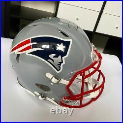 Tom Brady UDA Signed New England Patriots Authentic Game Model Helmet Upper Deck