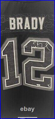 Tom Brady autographed Blackout Bucs Jersey Ltd Edition 12/12! Jersey Number