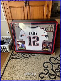 Tom Brady autographed jersey tristar Super Bowl patches COA/JSA