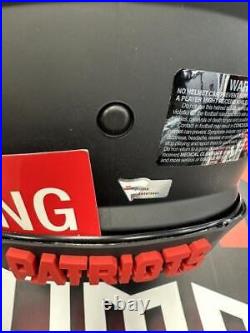 Tom Brady signed authentic Patriots custom helmet fanatics Authentic