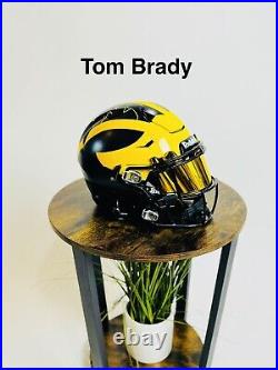 Tom Brady signed full size authentic helmet