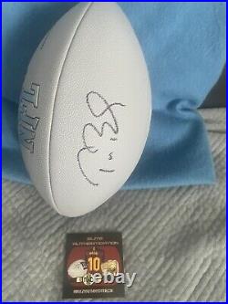 Tom brady signed autographed football