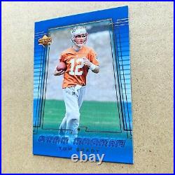 Upper Deck 2000 Tom Brady New England Patriots Quarterback #254 Star Rookie Card